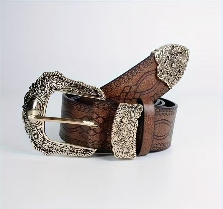 New vintage western cowboy style belt